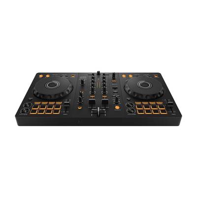 DDJ-400後継機種】 Pioneer DJ DDJ-FLX4 + [PCスタンド] DJ 