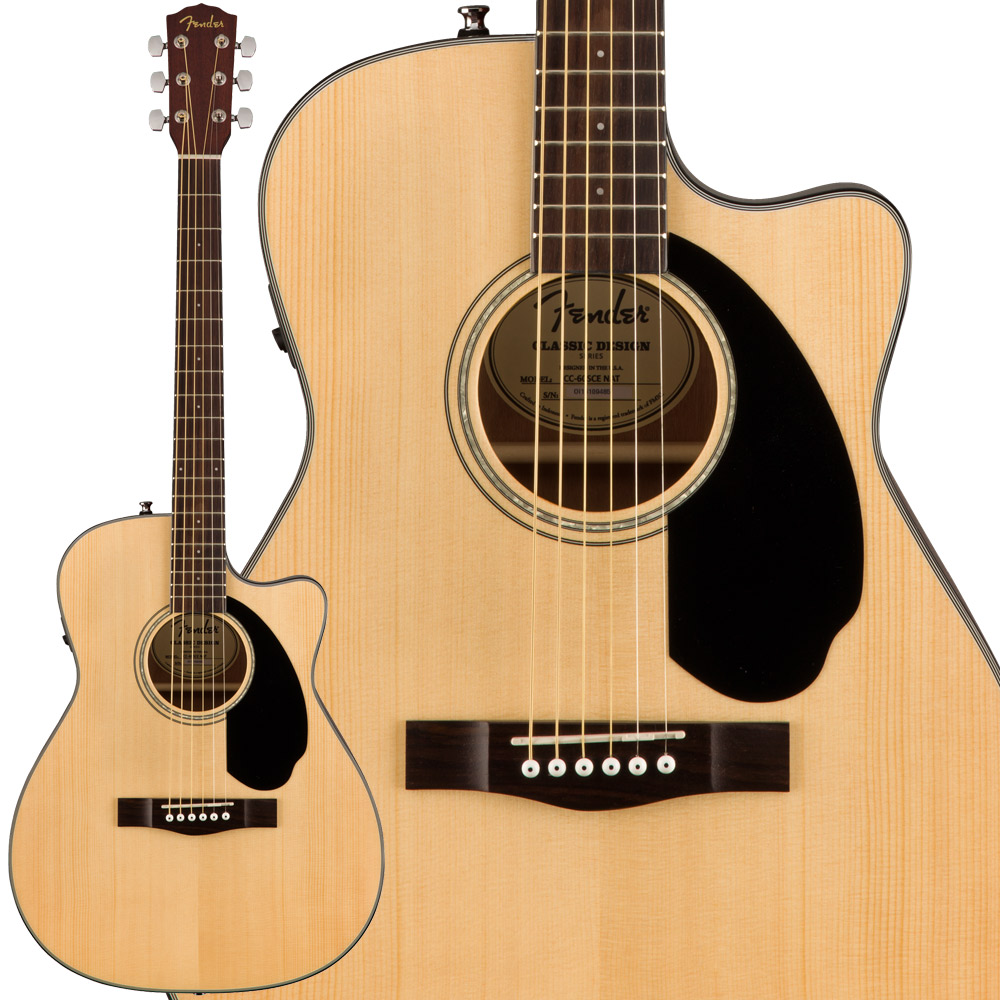 【トラ！】Fender アコースティックギター CJ290SCE NAT