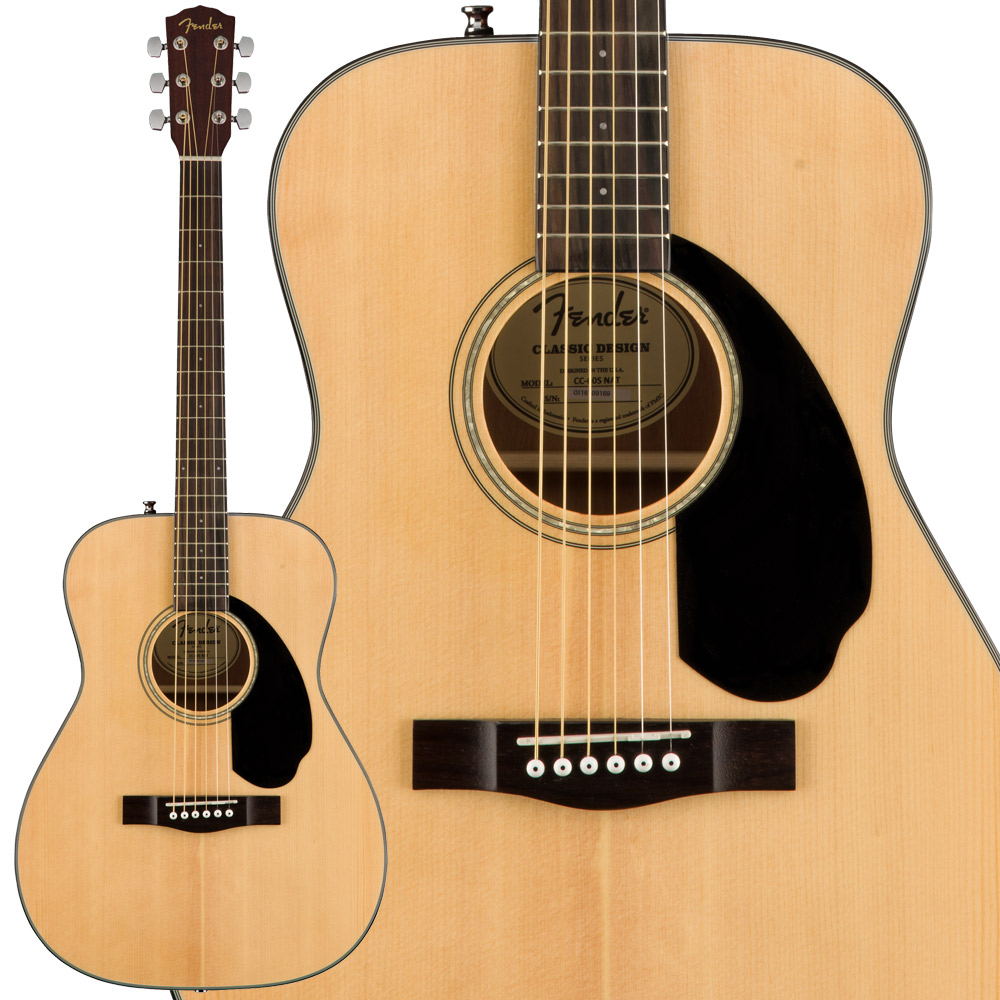 Fender　】　CC-60S　島村楽器オンラインストア　NAT　アコースティックギター　【　フェンダー