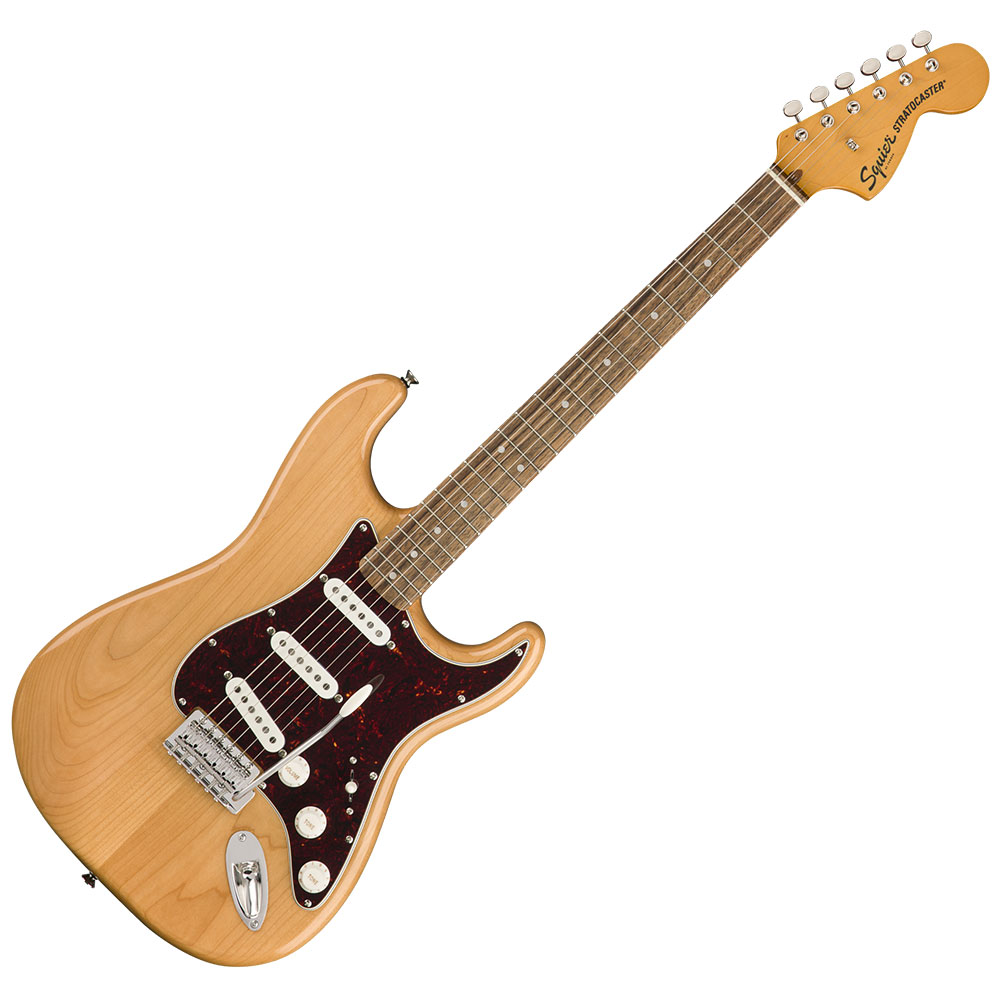 Squier by Fender Classic Vibe ’70s Stratocaster Laurel Fingerboard Natural  エレキギター ストラトキャスター スクワイヤー / スクワイア