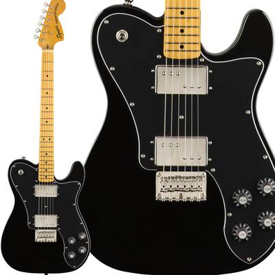 Squier by Fender Classic Vibe ’70s Telecaster Deluxe Maple Fingerboard Black エレキギター　テレキャスター 【スクワイヤー / スクワイア】