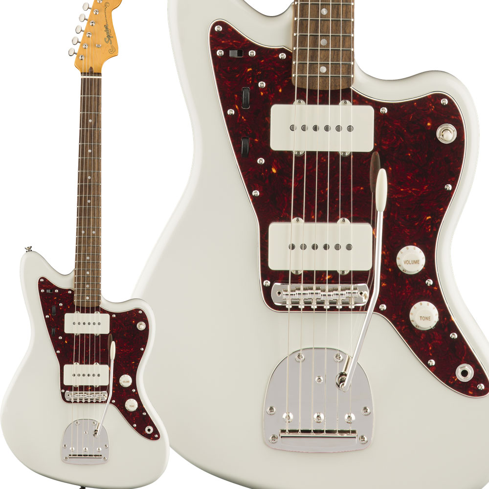 Squier by Fender Classic Vibe ’60s Jazzmaster Laurel Fingerboard Olympic White エレキギター　ジャズマスター 【スクワイヤー / スクワイア】