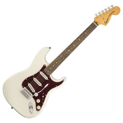 Squier by Fender Classic Vibe '70s Stratocaster, Laurel Fingerboard,  Olympic White 初心者14点セット 【ヤマハアンプ付き】 エレキギター ストラトキャスター スクワイヤー / スクワイア  【WEBSHOP限定】