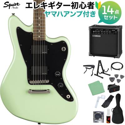 Squier by Fender Contemporary Active Jazzmaster HH ST, Laurel Fingerboard, Surf Pearl 初心者14点セット 【ヤマハアンプ付き】 エレキギター ジャズマスター 【スクワイヤー / スクワイア】【オンラインストア限定】