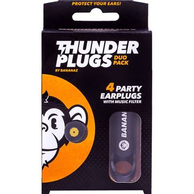 BANANAZ ThunderPlugs Duo Pack イヤープロテクター バナナズ ライブ用耳栓