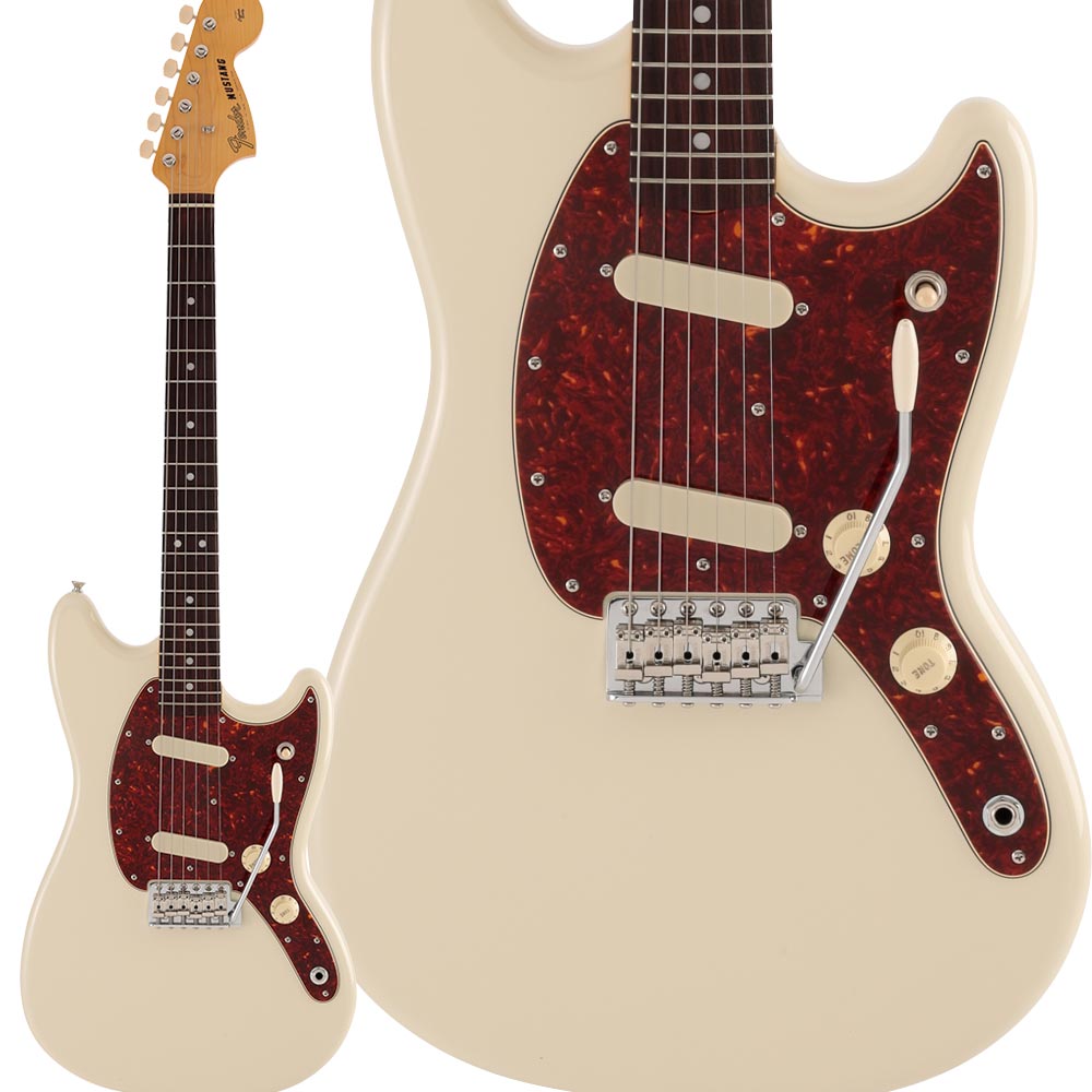 Fender CHAR MUSTANG, Rosewood Fingerboard, Olympic White ムスタング Charシグネチャーモデル 【フェンダー】