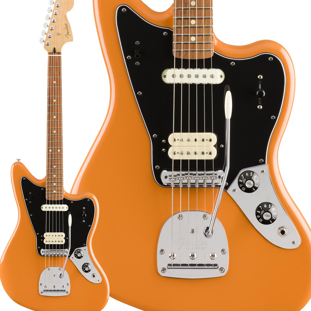 Fender Player Jaguar Pau Ferro Fingerboard Capri Orange ジャガー