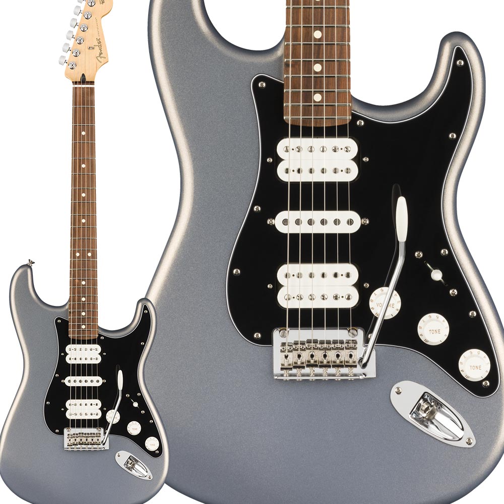 Fender Player Stratocaster HSH Pau Ferro Fingerboard Silver