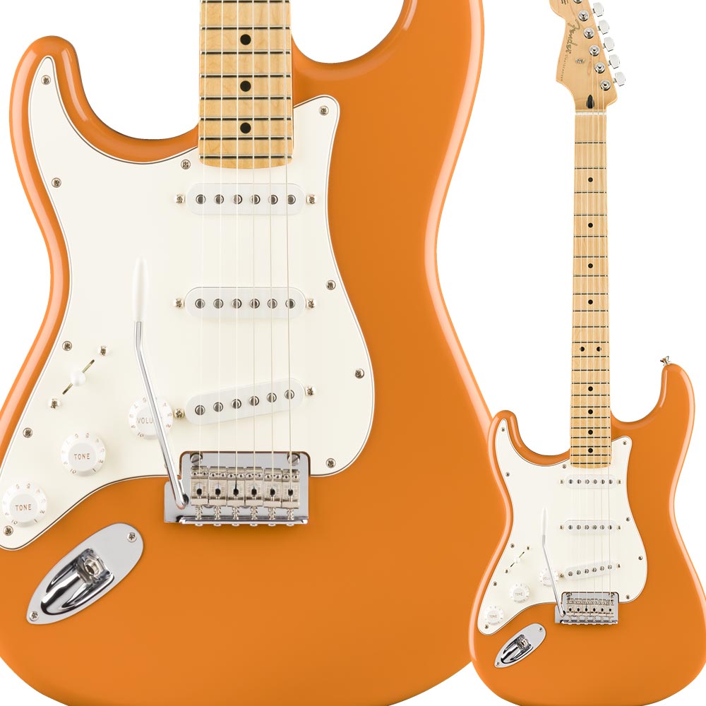 Fender Player Stratocaster Left-Handed Capri Orange エレキギター