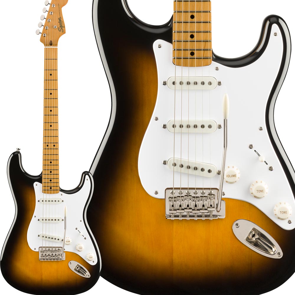 SQUIER Stratcaster スクワイヤー ストラト 美品-