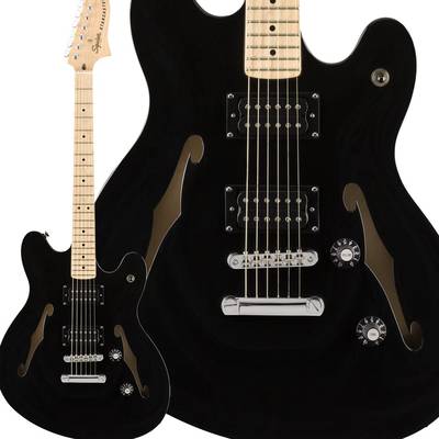 Squier by Fender Affinity Series Starcaster Maple Fingerboard Black