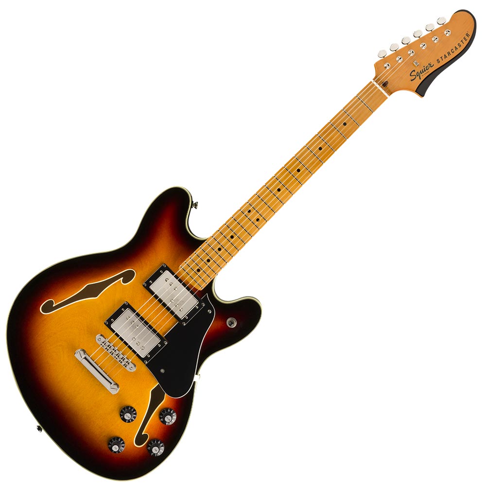 Squier by Fender Classic Vibe Starcaster Maple Fingerbaord 3-Color 