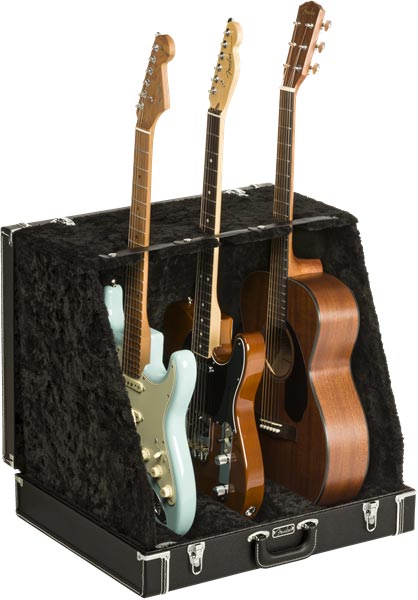 Fender Classic Series Case Stand Black 3 Guitar ギタースタンド ディスプレイ 3本用 フェンダー  CLASSIC SERIES CASE STAND−3 GUITAR