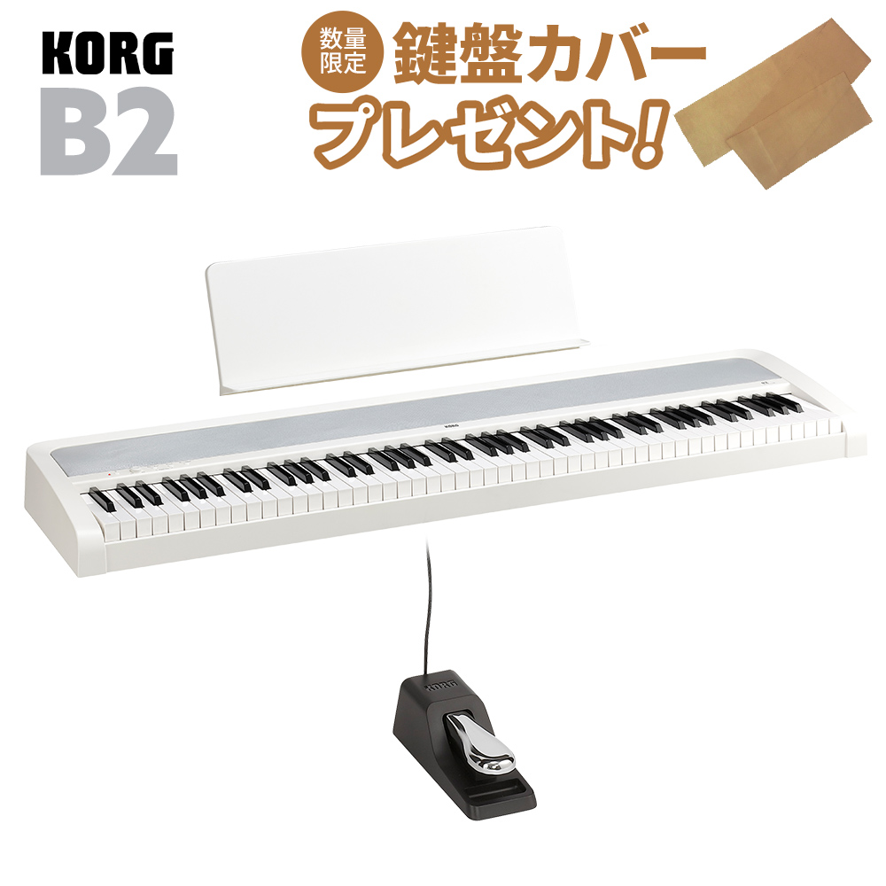 新品新作登場新潟発☆KORG コルグ B1 電子ピアノ 88鍵　ペダル付き　キーボード 2017年製 元箱入り コルグ
