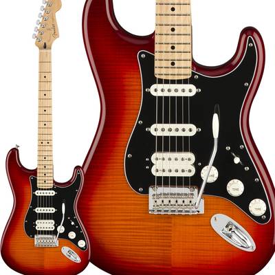 Fender Player Stratocaster HSS Plus Top, Maple Fingerboard, Aged Cherry Burst ストラトキャスター 【フェンダー】