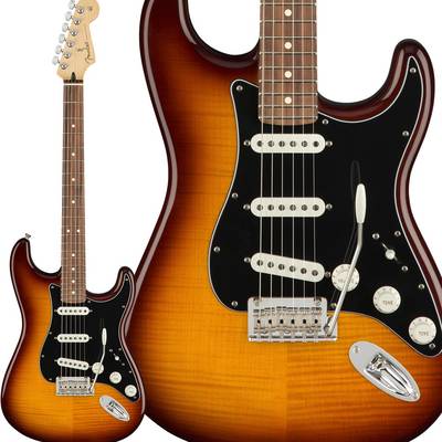 Fender Player Stratocaster Plus Top, Pau Ferro Fingerboard, Tobacco Sunburst ストラトキャスター フェンダー 