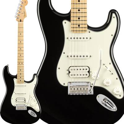Fender Player Stratocaster HSS, Maple Fingerboard, Black ストラトキャスター 【フェンダー】