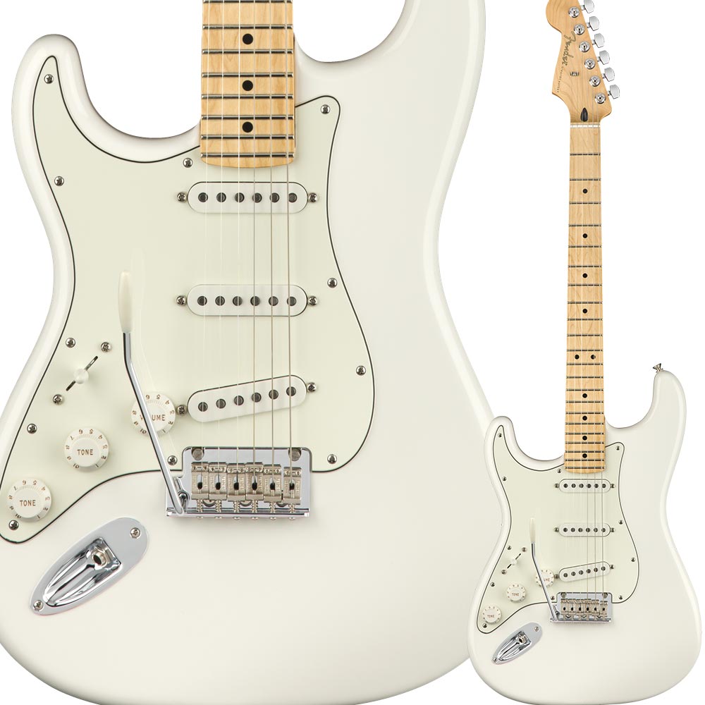 Fender Player Stratocaster Left-Handed, Maple Fingerboard, Polar White  ストラトキャスター 左利き フェンダー 島村楽器オンラインストア