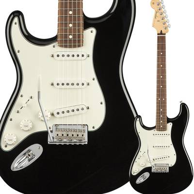 Fender Player Stratocaster Left-Handed, Pau Ferro Fingerboard, Black ストラトキャスター 左利き 【フェンダー】