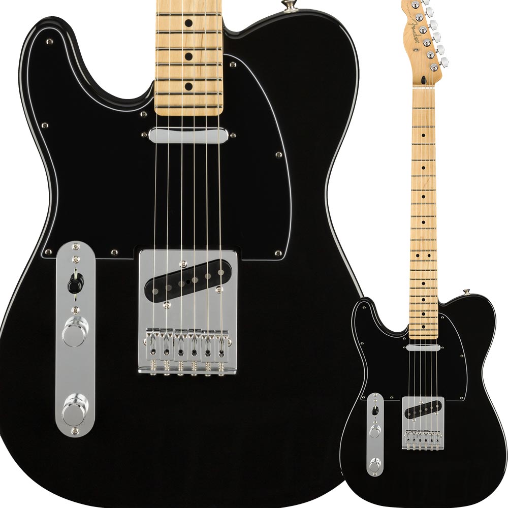 Fender Player Telecaster Left-Handed, Maple Fingerboard, Black テレキャスター 左利き用 【フェンダー】