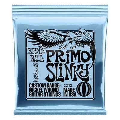 ERNiE BALL P02212 Primo Slinky 09.5-44 エレキギター弦 【アーニーボール Slinkyシリーズ（NICKEL WOUND）】