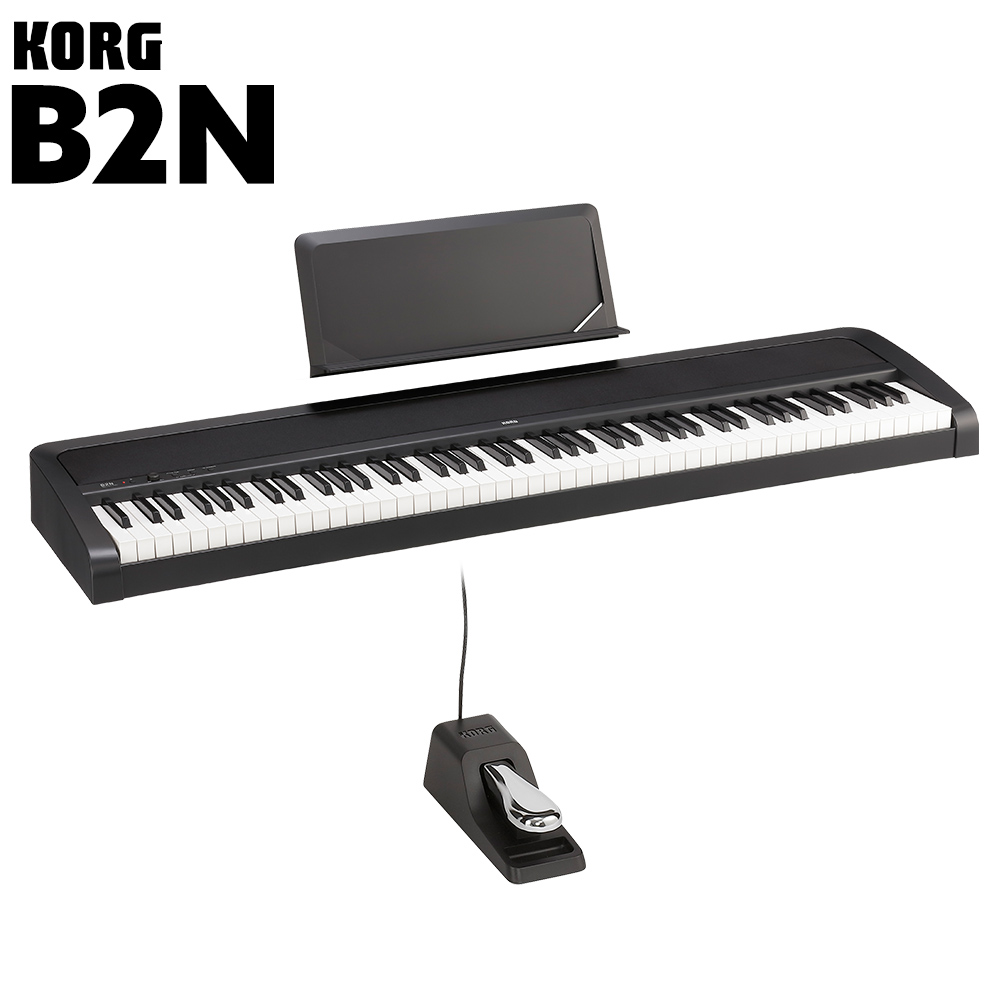 KORG B2N BK ブラック 電子ピアノ 88鍵盤 【コルグ】【オンラインストア限定】 - 島村楽器オンラインストア