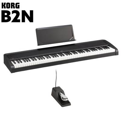 KORG B2N BK ブラック 電子ピアノ 88鍵盤 コルグ 【WEBSHOP限定】