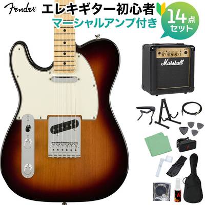 Fender Player Telecaster Left-Handed 3-Color Sunburst エレキギター