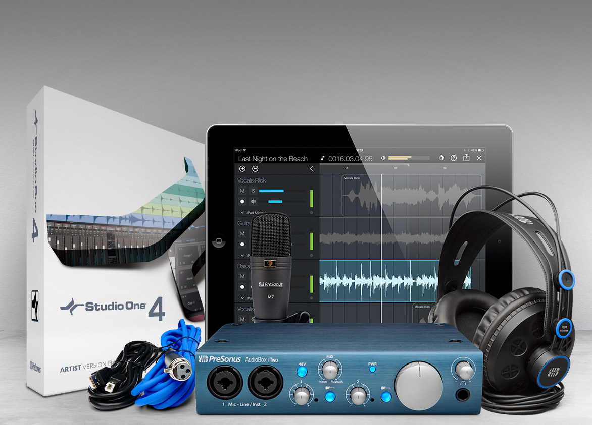 PreSonus AudioBox iTwo STUDIO オーディオインターフェイス