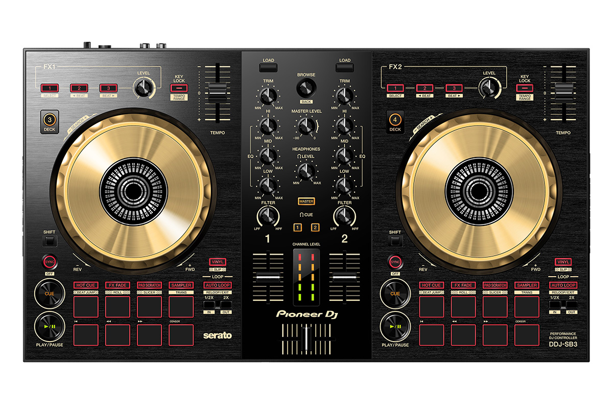 Pioneer DJ DDJ-SB3 発表！操作性と演奏性が向上し、本格的なDJプレイ