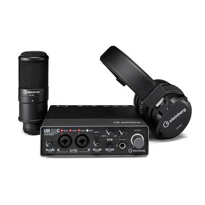 steinberg UR22C Recording Pack マイク ヘッドホンセット USB