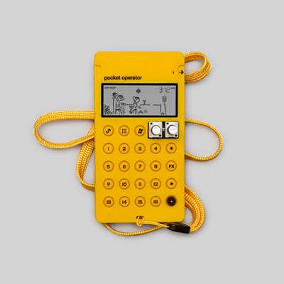 Teenage Engineering CA-X yellow generic case PocketOperator全モデル対応 シリコンケース 【ティーンエイジ エンジニアリング】