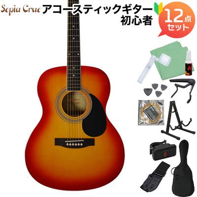 Sepia Crue FG-10 CS アコースティックギター初心者12点セット 【セピアクルー】
