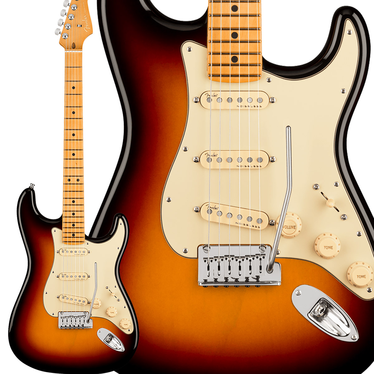 Fender American Ultra Stratocaster Maple Fingerboard Ultraburst 