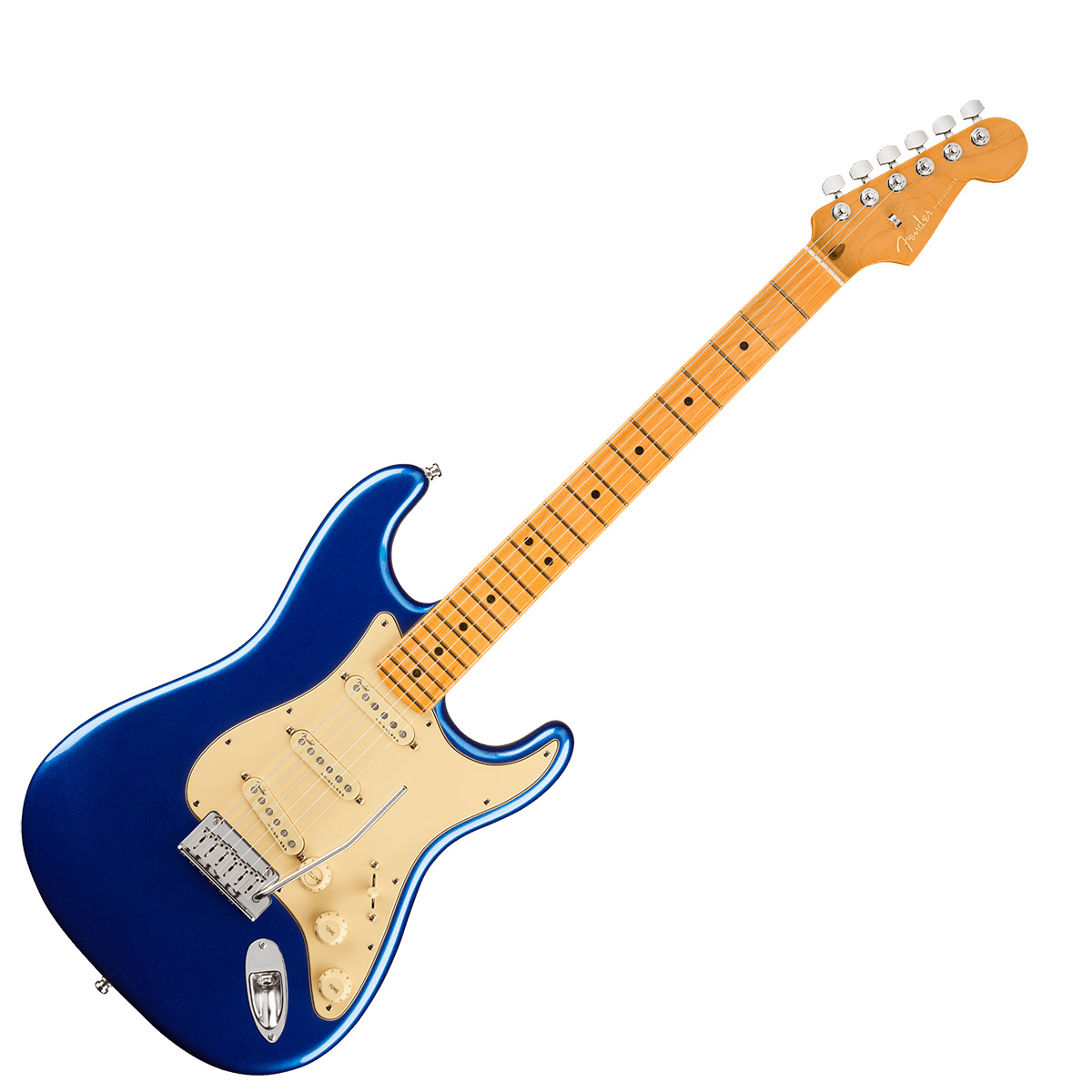 Fender American Ultra Stratocaster Maple Fingerboard Cobra Blue ...