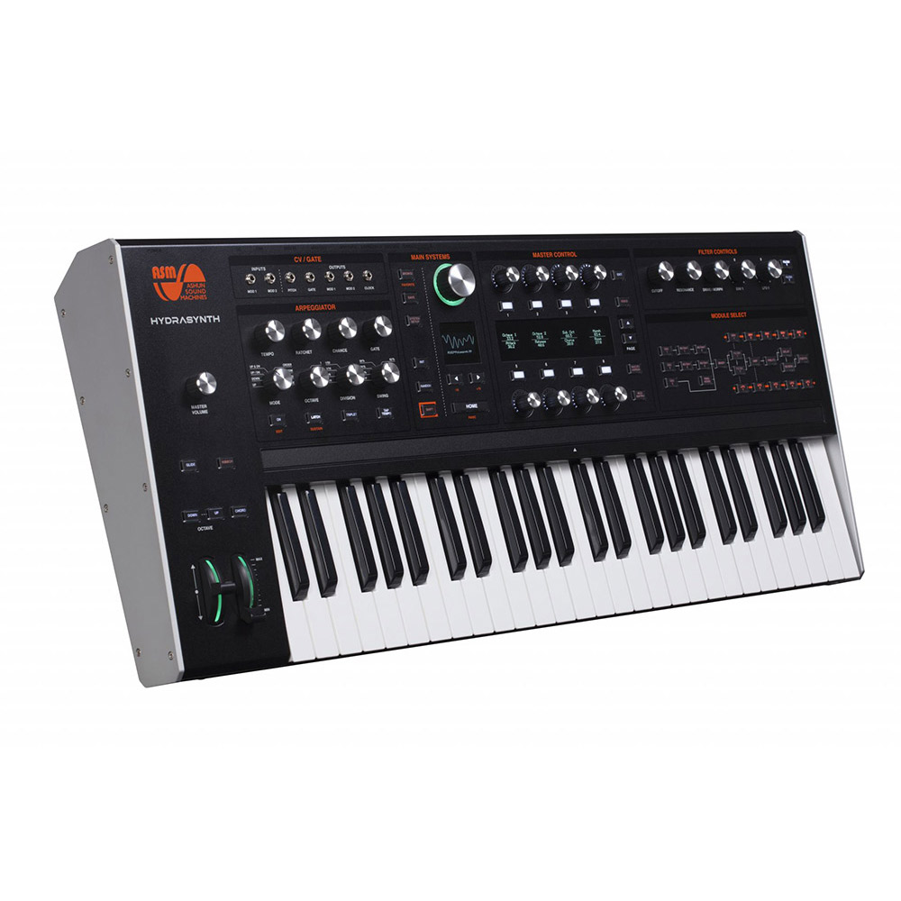 Ashun Sound Machines HydraSynth Keyboard 49鍵盤 ポリフォニック・アフタータッチ対応 8ボイス シンセサイザー 【アシュンサウンドマシン】