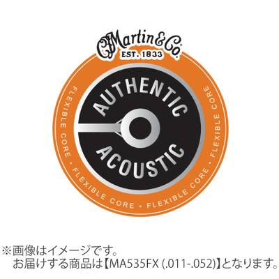 Martin FLEXIBLE CORE 92/8フォスファーブロンズ 011-052 カスタムライト MA535FX マーチン アコースティックギター弦