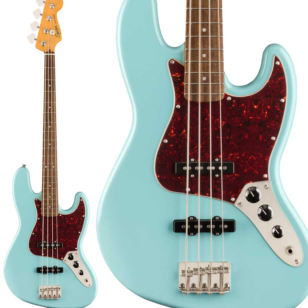 Squier By Fender Classic Vibe Jazz BassピックアップにはFende