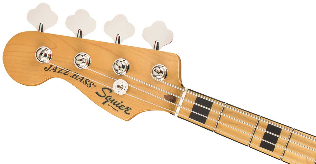 超美品の Squier by Fender Classic Vibe 70s Jazz Bass Maple