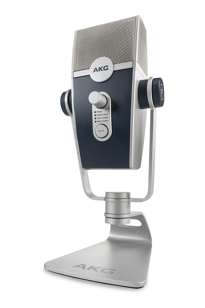 AKG Lyra-Y3 楽器のオンラインレッスンに最適！ USBコンデンサーマイク 