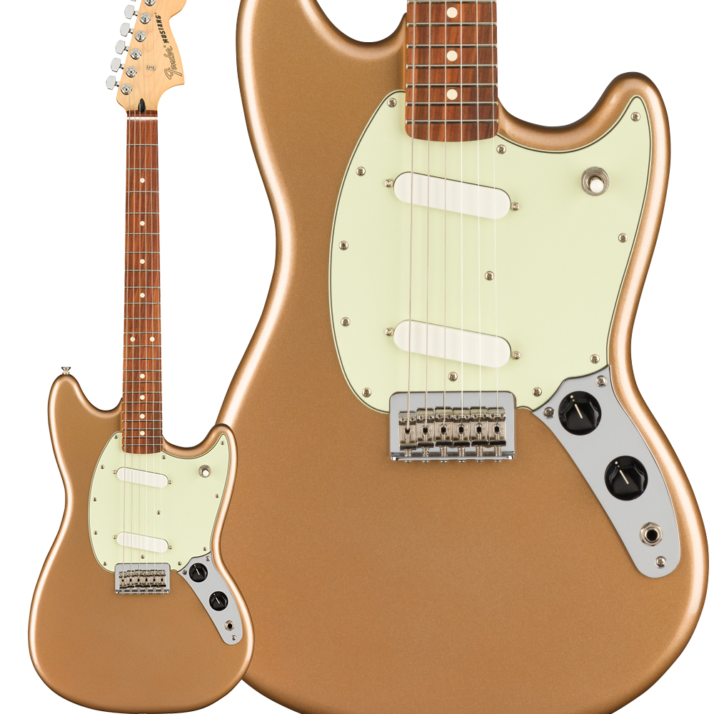 Fender Player Mustang Pau Ferro Fingerboard Firemist Gold エレキギター ムスタング 【Playerシリーズ】 【フェンダー】