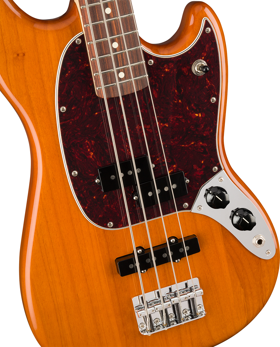 Fender Player Mustang Bass PJ Pau Ferro Aged Natural エレキベース 