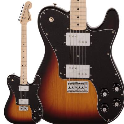 Fender Made in Japan Traditional 70s Telecaster Deluxe Maple Fingerboard 3-Color Sunburst エレキギター テレキャスター フェンダー 