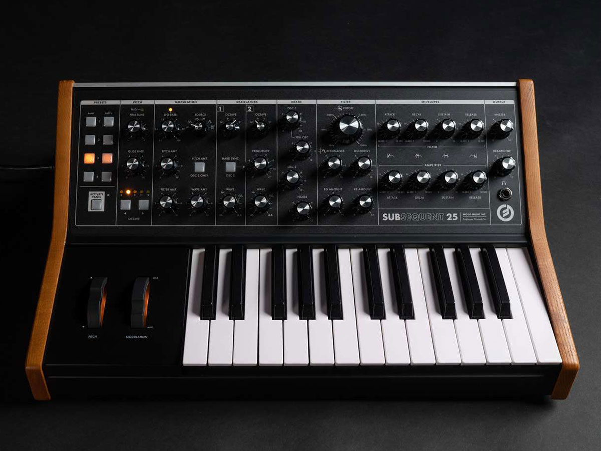 moog Subsequent 25 パラフォニックアナログシンセサイザー 25鍵盤 【モーグ】