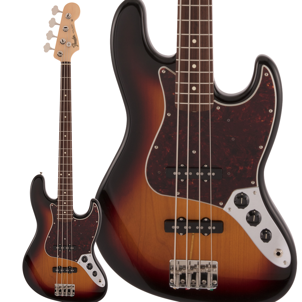 Fender Made in Japan Heritage 60s Jazz Bass 3-Color Sunburst