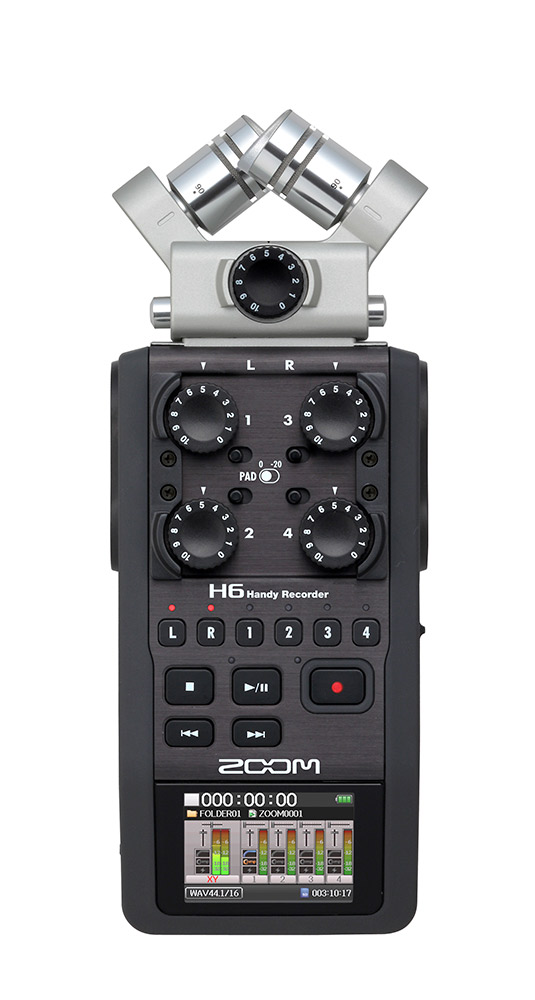 期間限定特価セール] ZOOM H6 Black Edition ハンディレコーダー Handy