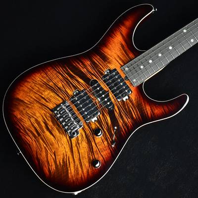 T's Guitars DST-Pro24 5A Exotic Maple Tiger Eye Burst　S/N：031898 【ティーズギター】【サウンドメッセ2020モデル】【未展示品】