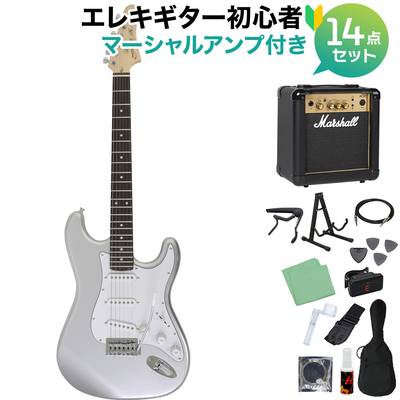 Photogenic ST-180 SV エレキギター初心者14点セット 【ヤマハアンプ 