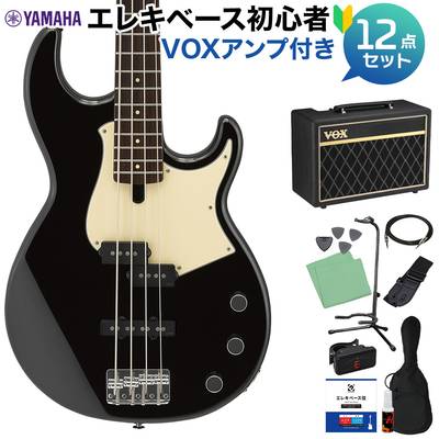 YAMAHA BB434 BL (ブラック) ベース 初心者12点セット 【VOXアンプ付】 ヤマハ BB400シリーズ Black