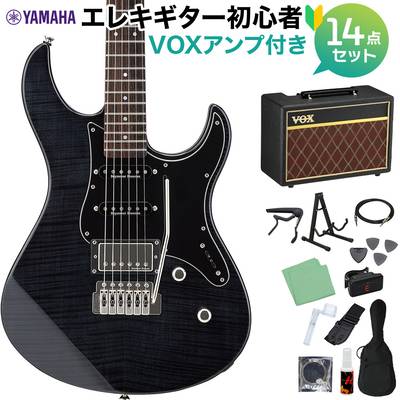 YAMAHA PACIFICA612VIIFM TBL エレキギター 初心者14点セット 【VOX